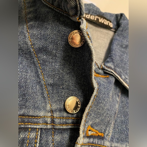 Alexander Wang Indigo Denim Jacket - Picture 5 of 8